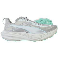 Puma Deviate Nitro Elite Trail Womens Grey Running Shoes