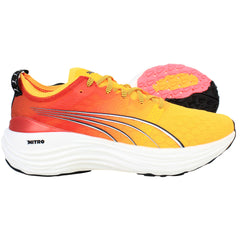 Puma ForeverRun Nitro Womens Yellow Running Shoes