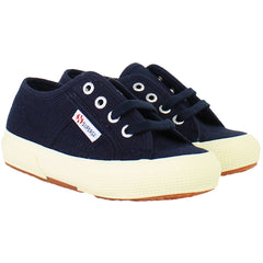 Superga Jcot Classic Kids Navy Plimsolls