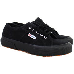 Superga Jcot Classic Kids Black Plimsolls