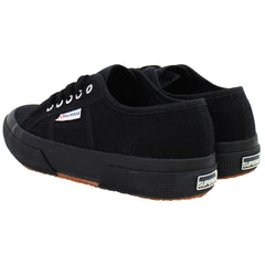 Superga Jcot Classic Kids Black Plimsolls