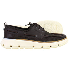 Cole Haan ZERØGRAND Regatta Mens Brown Boat Shoes