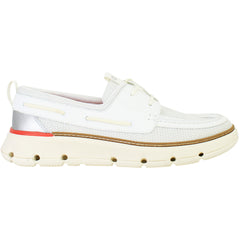 Cole Haan ZERØGRAND Regatta Womens White Boat Shoes