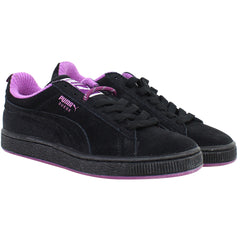 Puma Classic Mens Black/Purple Trainers