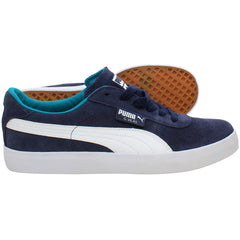 Puma Low Mens Navy Trainers