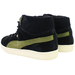 Puma Suede Mid Classic+ GTX Mens Black Trainers