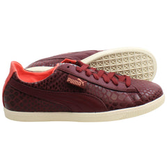 Puma Glyde Lo Hyper Womens Burgundy Trainers
