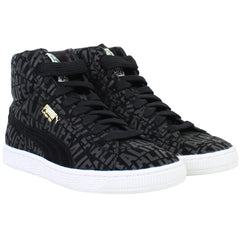 Puma Suede Mid x Stuck up x Alife Mens Black Trainers