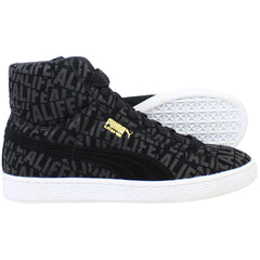 Puma Suede Mid x Stuck up x Alife Mens Black Trainers
