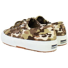 Superga Camo Ripstop Kids Camo Beige Plimsolls