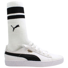 Puma Basket Sock Style Womens White Trainers
