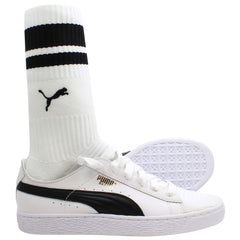 Puma Basket Sock Style Womens White Trainers