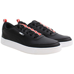 Puma Court Breaker Flag Mens Black Trainers