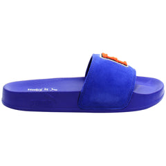 Puma x Rihanna Fenty FU Womens Blue Sliders
