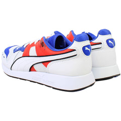 Puma RS-100 Sound Mens White Running Shoes