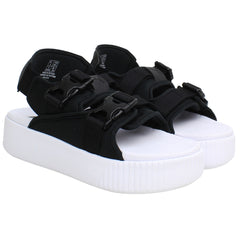 Puma Platform YLM 19 Womens Black Sandals