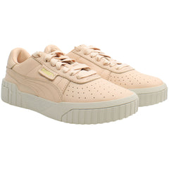 Puma Cali Emboss Womens Tan Trainers