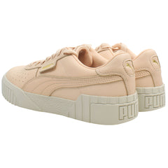 Puma Cali Emboss Womens Tan Trainers