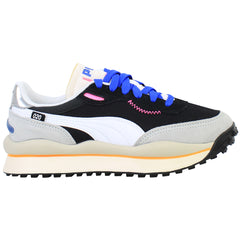 Puma Style Rider Play On Mens Black/Grey Trainers
