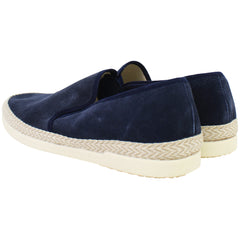 Dune Fransisco Mens Navy Espadrilles