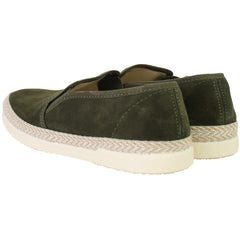 Dune Fransisco Mens Khaki Espadrilles