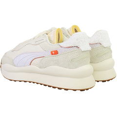 Puma Style Rider x Size Cream Mens Beige Trainers