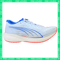 Puma Deviate Nitro 2 Womens Blue Running Shoes NO BOX