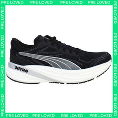 Puma Magnify Nitro 2 Womens Black Running Shoes NO BOX