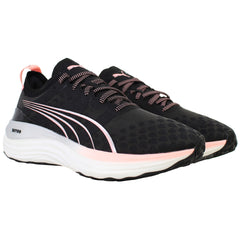 Puma ForeverRun Nitro Womens Black Running Shoes