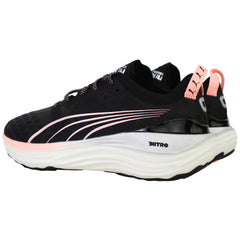 Puma ForeverRun Nitro Womens Black Running Shoes
