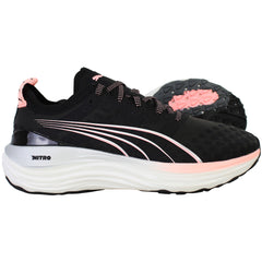 Puma ForeverRun Nitro Womens Black Running Shoes