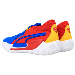 Puma DC Comics x Court Rider Superman Mens Blue Basketball Shoes