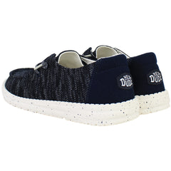 Hey Dude Wendy Sox Womens Navy Trainers
