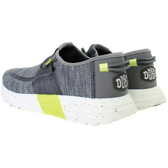 Hey Dude Sirocco Mens Grey Trainers