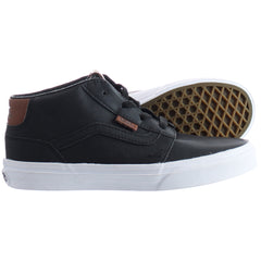 Vans Chapman Mid Kids Black Plimsolls