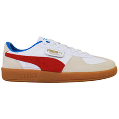 Puma Palermo Mens White/Red Trainers