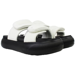 Puma Mayu Puffy Womens White Sliders