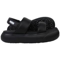 Puma Mayu Puffy Womens Black Sandals