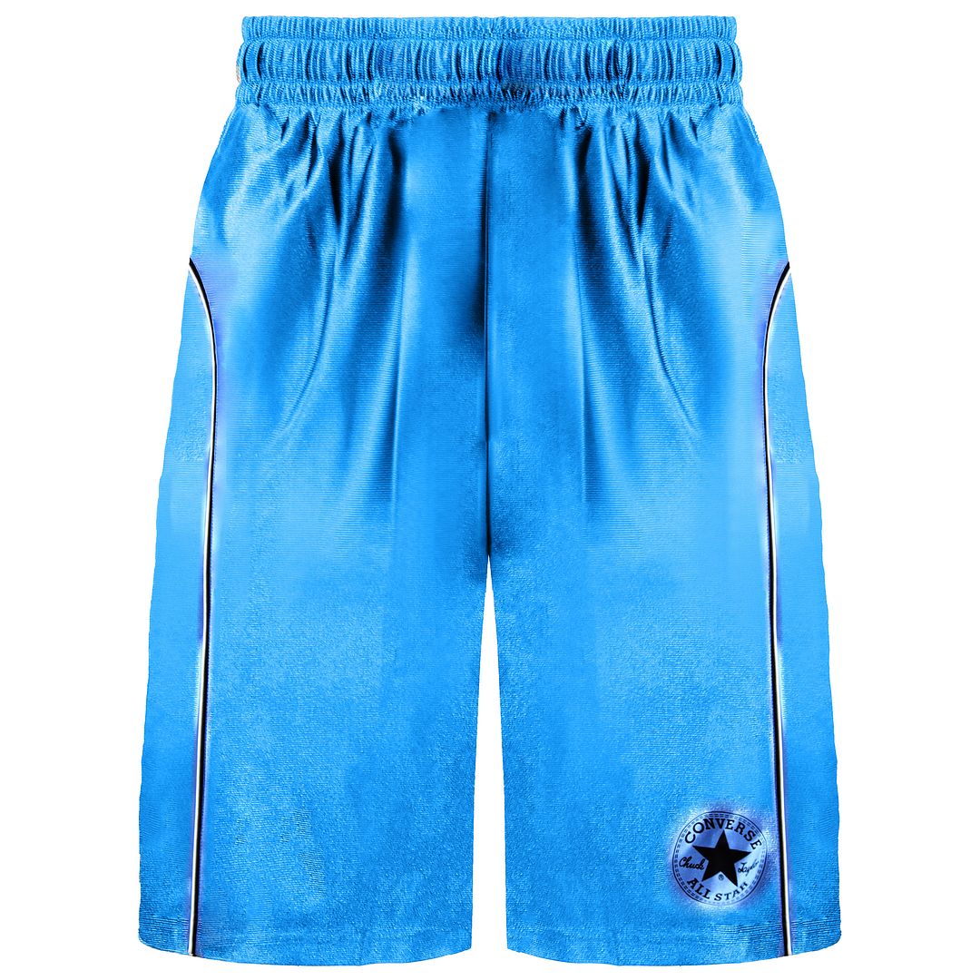 Converse blue shorts fashion