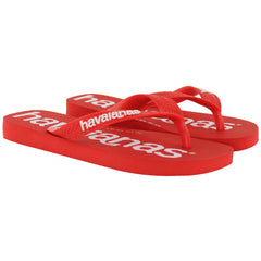 Havaianas Top Logomania Unisex Red Flip-Flops