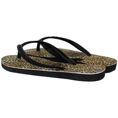 Havaianas Slim Leopard Womens Brown Flip-Flops