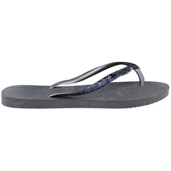 Havaianas Slim Glitter II Unisex Grey Flip-Flops