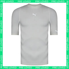 Puma Pro Functional Mens White Baselayer - Dirty Marks