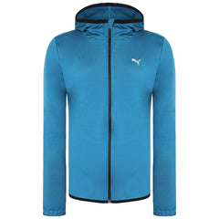 Puma Logo Womens Blue Track Jacket