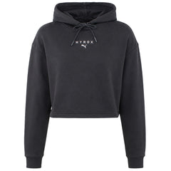Puma x HYROX Heavyweight Womens Black Hoodie