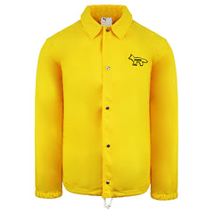 Puma x Maison Kitsune Mens Yellow Coach Jacket