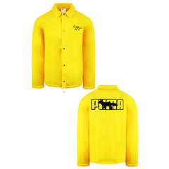 Puma x Maison Kitsune Mens Yellow Coach Jacket