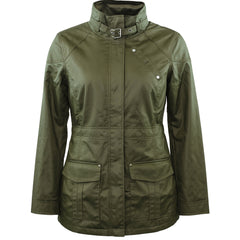 Puma Mini Field Womens Green Parka Jacket