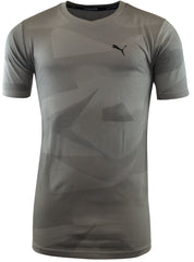 Puma Evo Knit Image Mens Grey Top