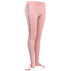 Puma x Rihanna Fenty Boxing&Bomber Lacing Womens Pink Leggings